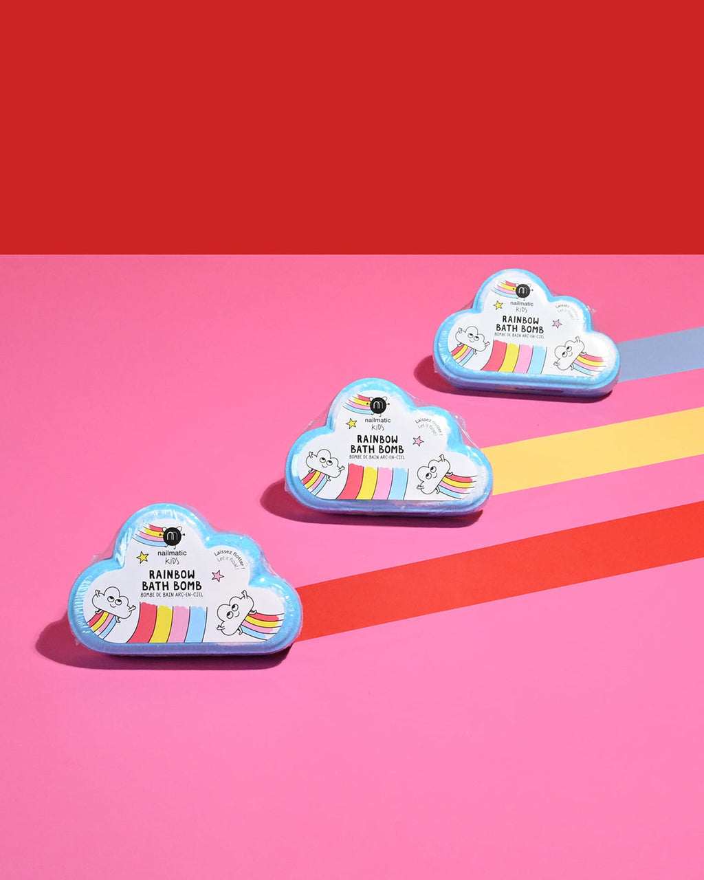 Nailmatic Bath Bomb Set for Kids RAINBOW | Playroom Avenue