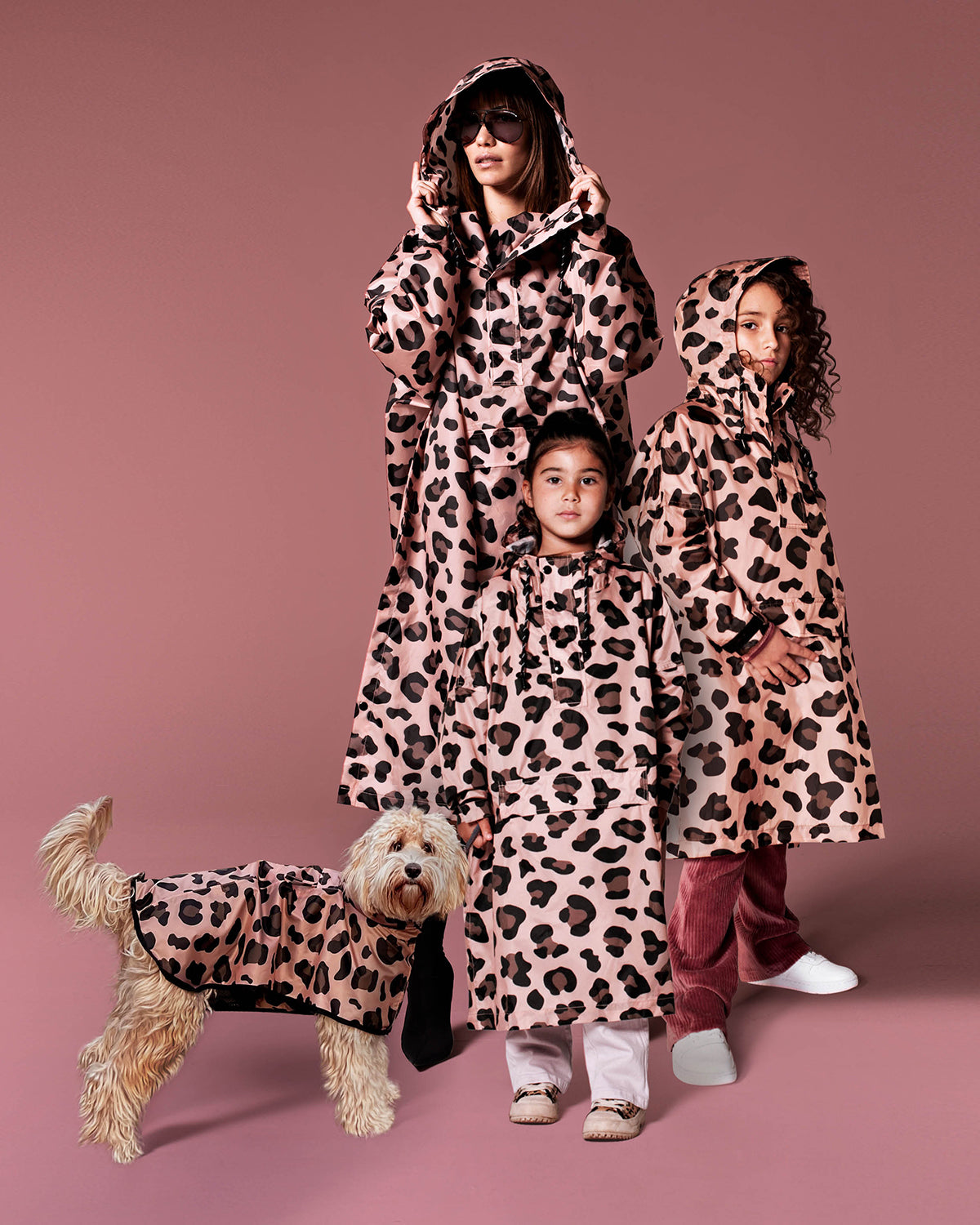 Rainkiss Kids Rain Poncho Pink Panther | Playroom Avenue