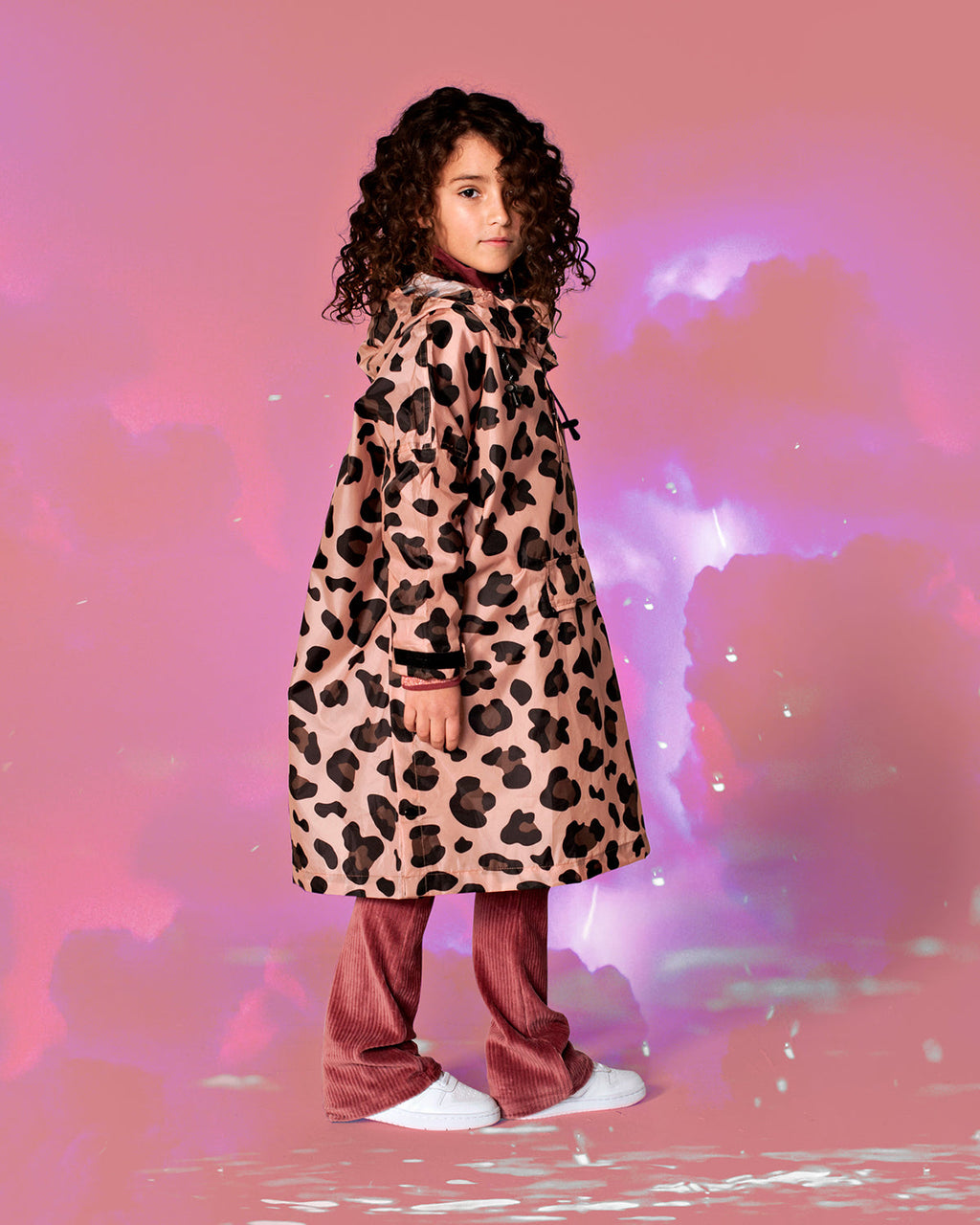 Rainkiss Kids Rain Poncho Pink Panther | Playroom Avenue