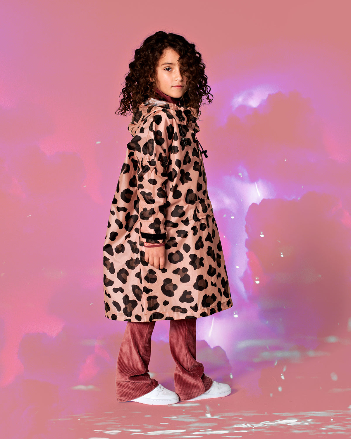 Rainkiss Kids Rain Poncho Pink Panther | Playroom Avenue