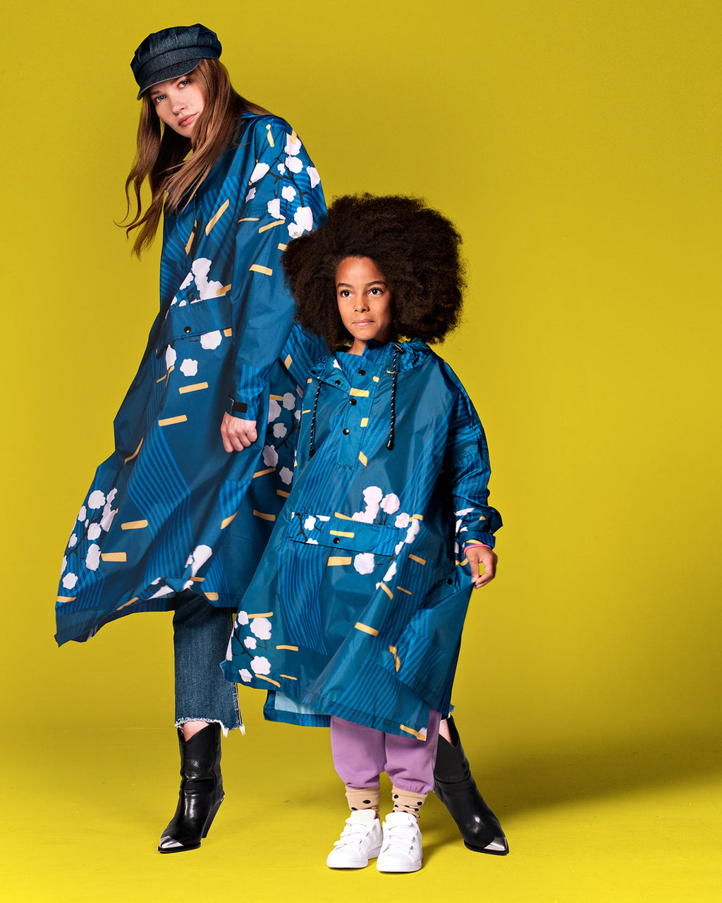 Rainkiss Kids Rain Poncho Japanese Blossom | Playroom Avenue