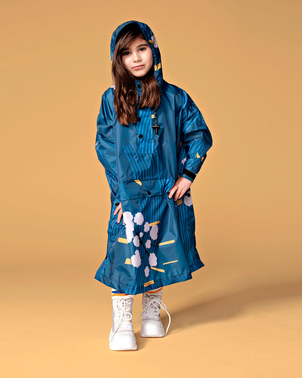 Rainkiss Kids Rain Poncho Japanese Blossom | Playroom Avenue