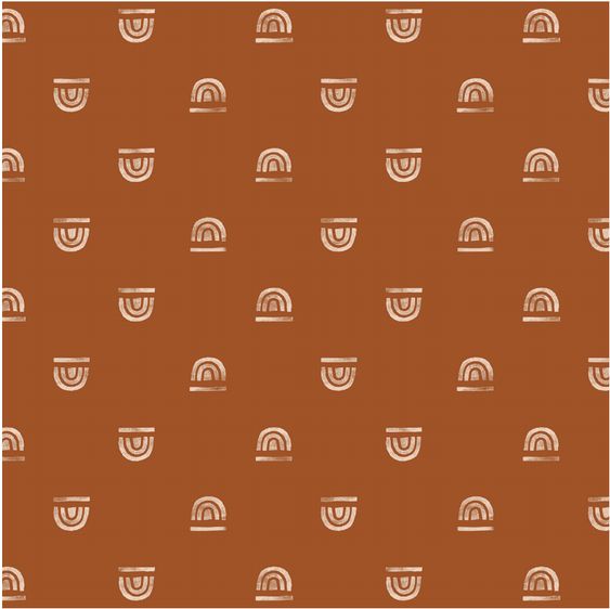 Toki Kids Rainbow Rust Organic Cotton Mat | Playroom Avenue