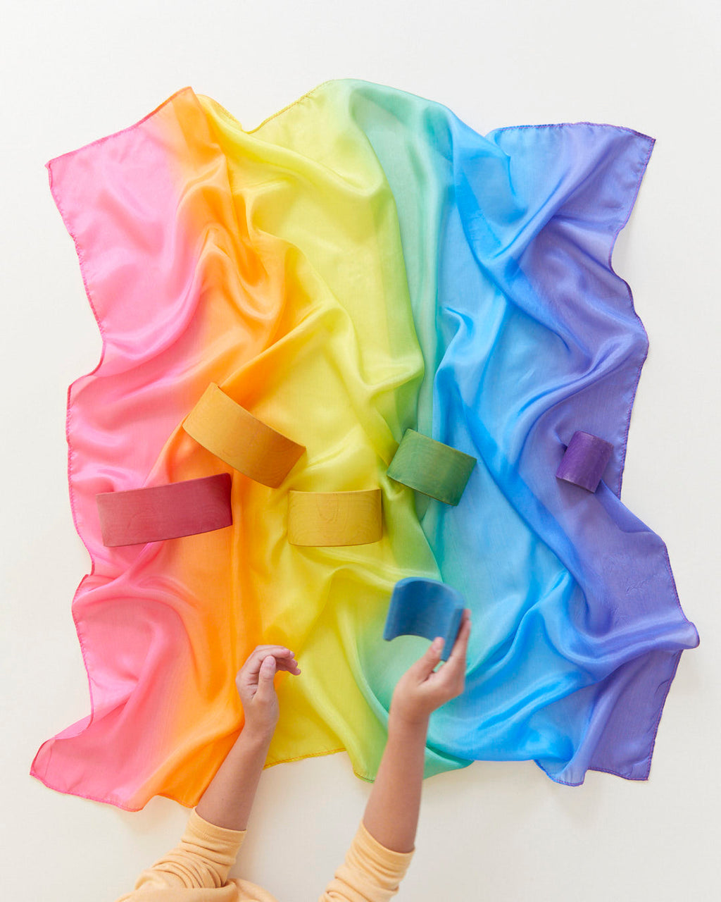 Sarah's Silks Rainbow Playsilk | Playroom Avenue