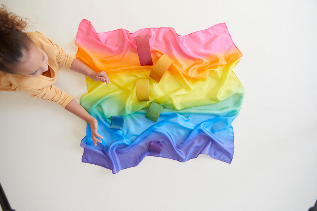 Sarah's Silks Rainbow Playsilk | Playroom Avenue