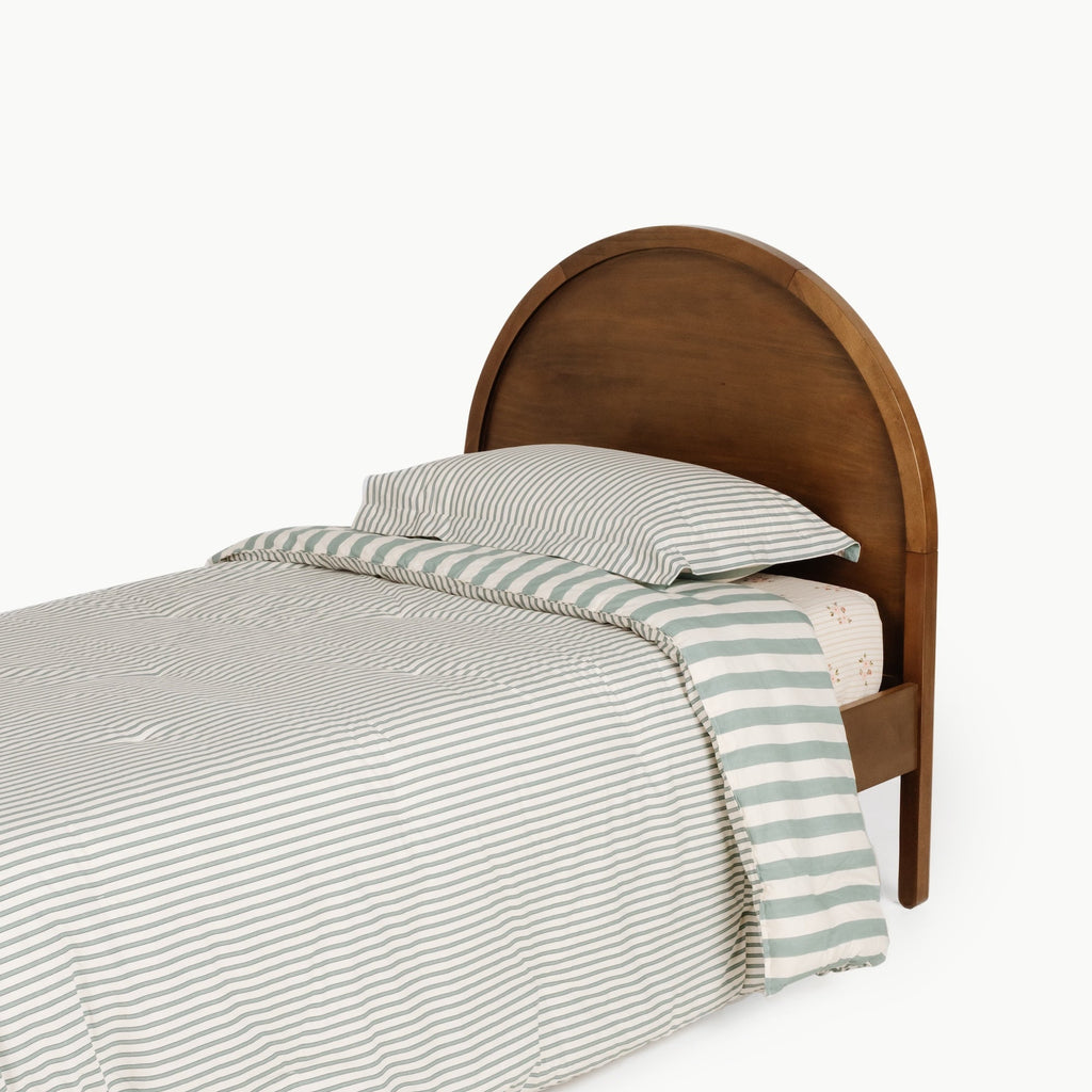 Wholesale 100% Cotton Comforter Set Agave Stripe | Playroom Avenue