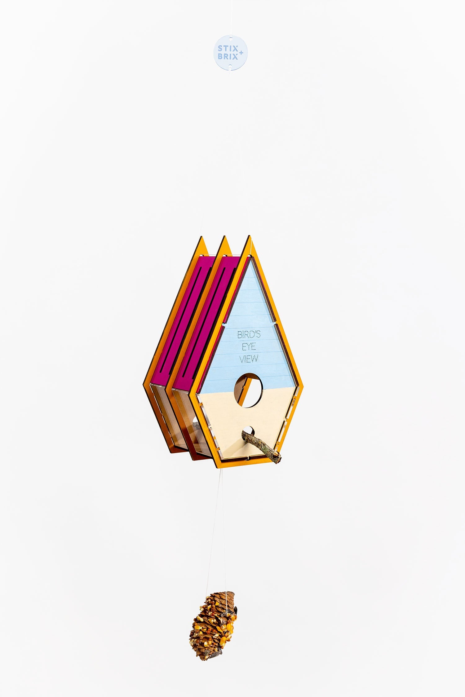 Stix-Brix BIRDHOUSE + FEEDER | Playroom Avenue