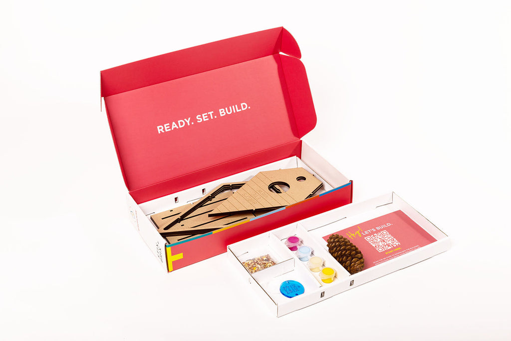 Stix-Brix BIRDHOUSE + FEEDER | Playroom Avenue