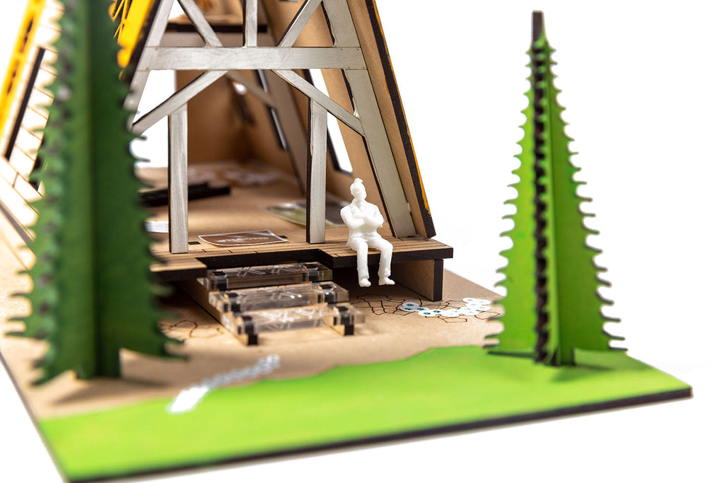 Stix-Brix EVERGREEN CABIN | Playroom Avenue