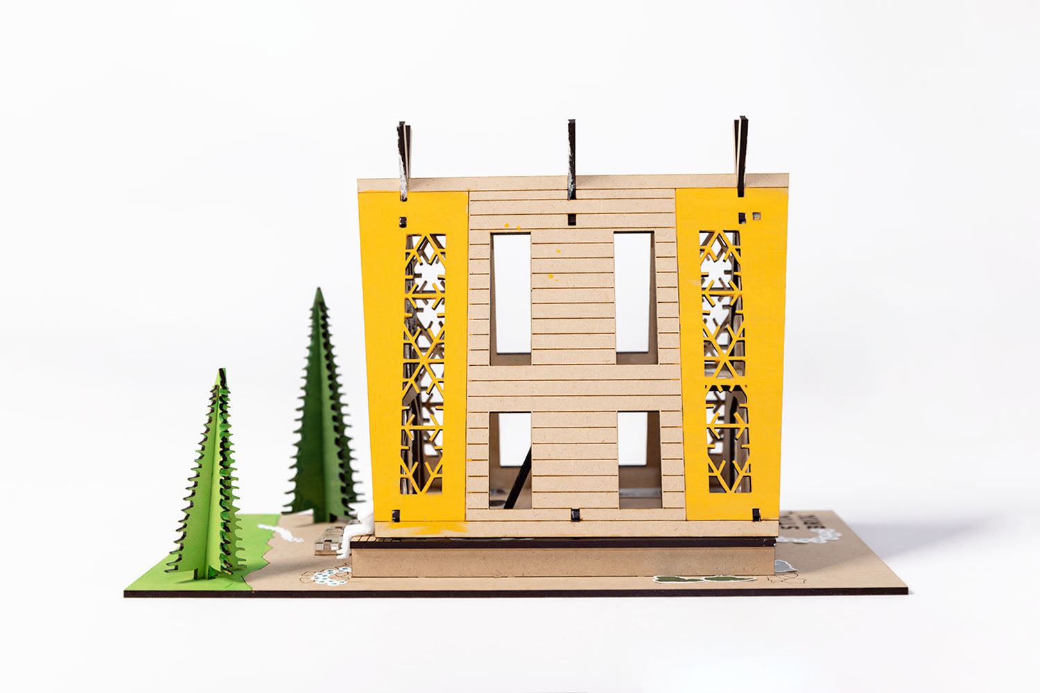 Stix-Brix EVERGREEN CABIN | Playroom Avenue
