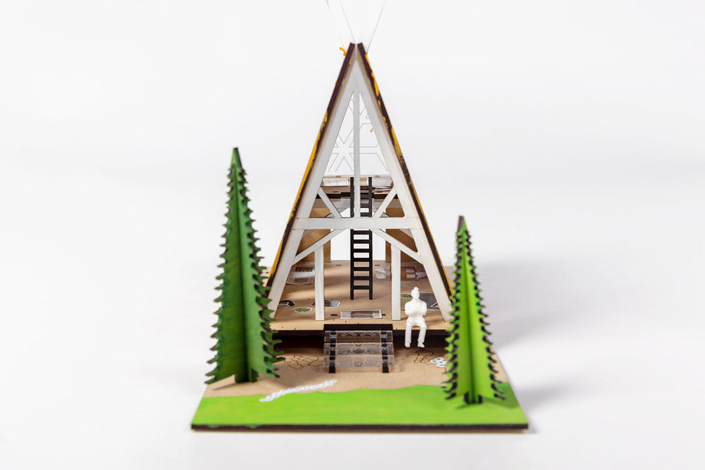 Stix-Brix EVERGREEN CABIN | Playroom Avenue