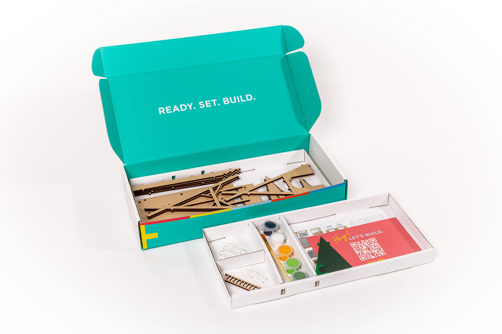 Stix-Brix EVERGREEN CABIN | Playroom Avenue