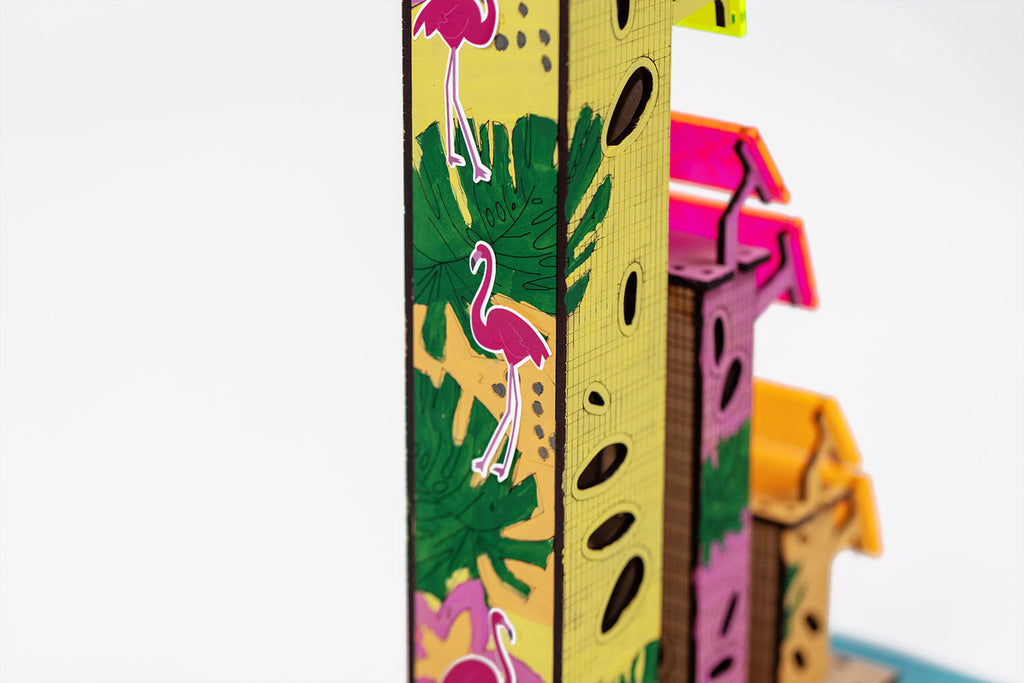 Stix-Brix PALMS SKYSCRAPER | Playroom Avenue