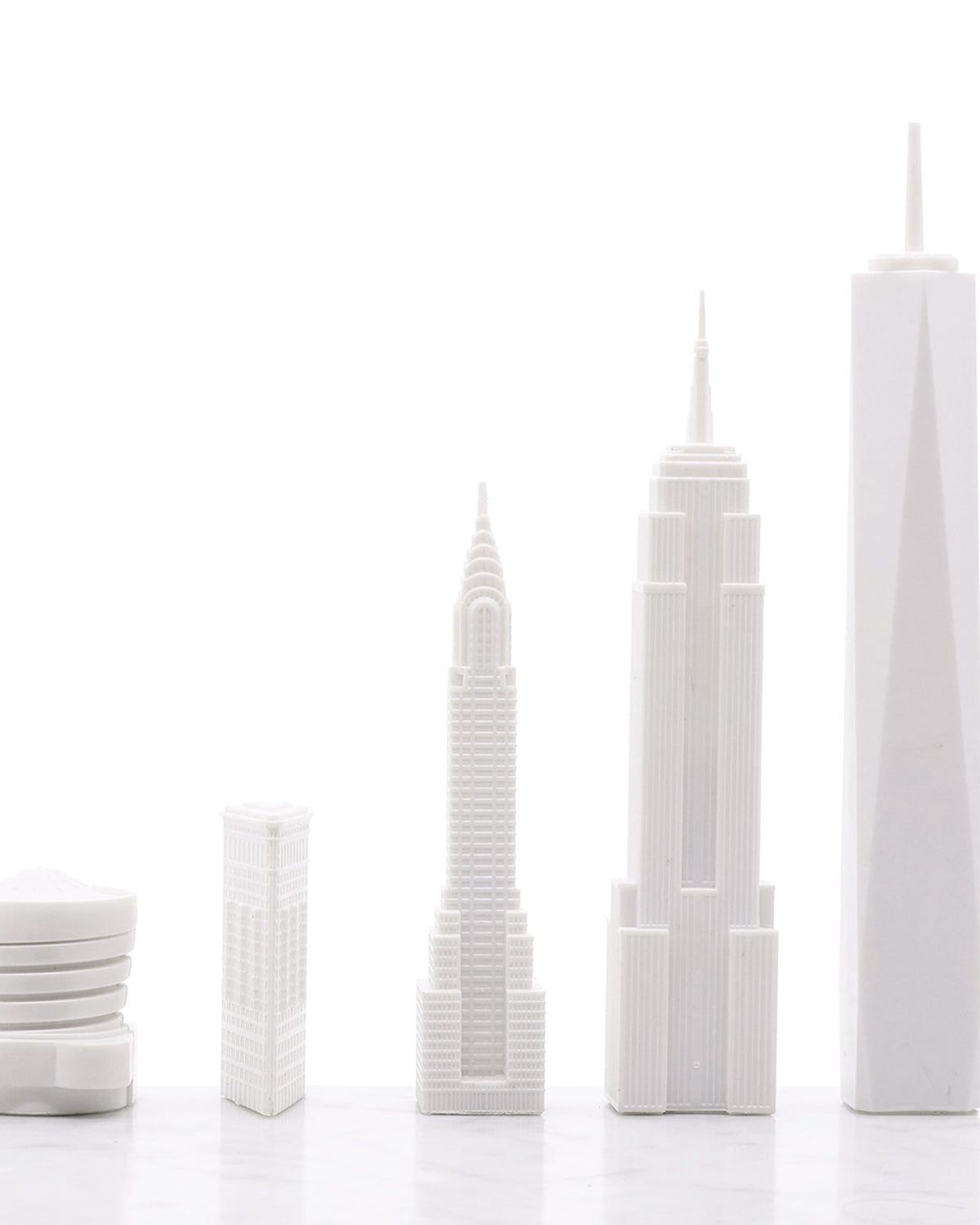 Skyline Chess Chess Set Acrylic NEW YORK Edition with Wood Map Board | Playroom Avenue
