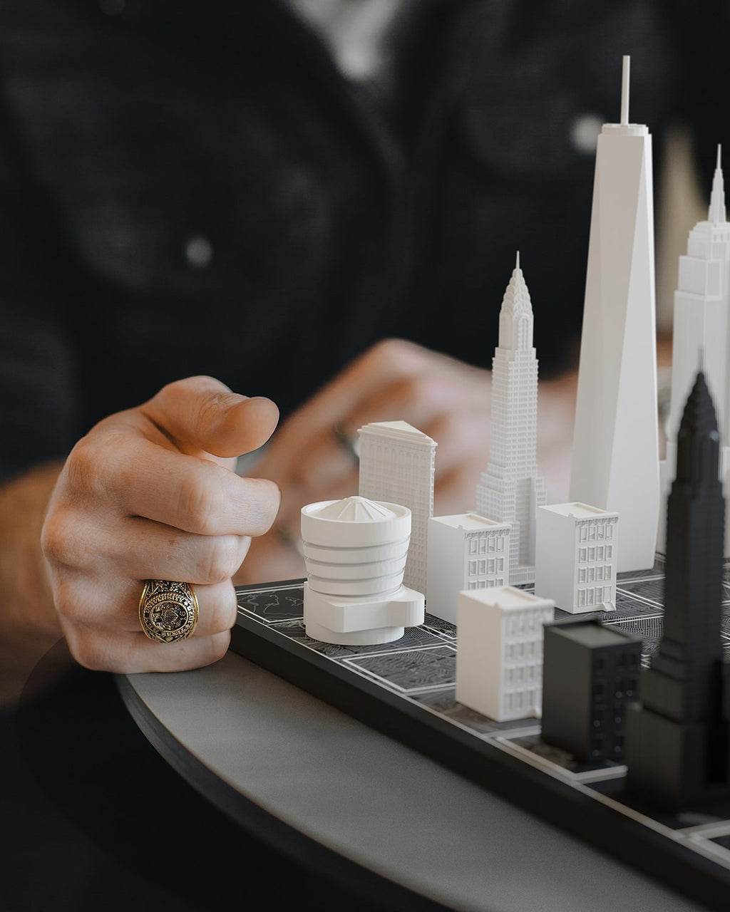 Skyline Chess Chess Set Acrylic NEW YORK Edition with Wood Map Board | Playroom Avenue