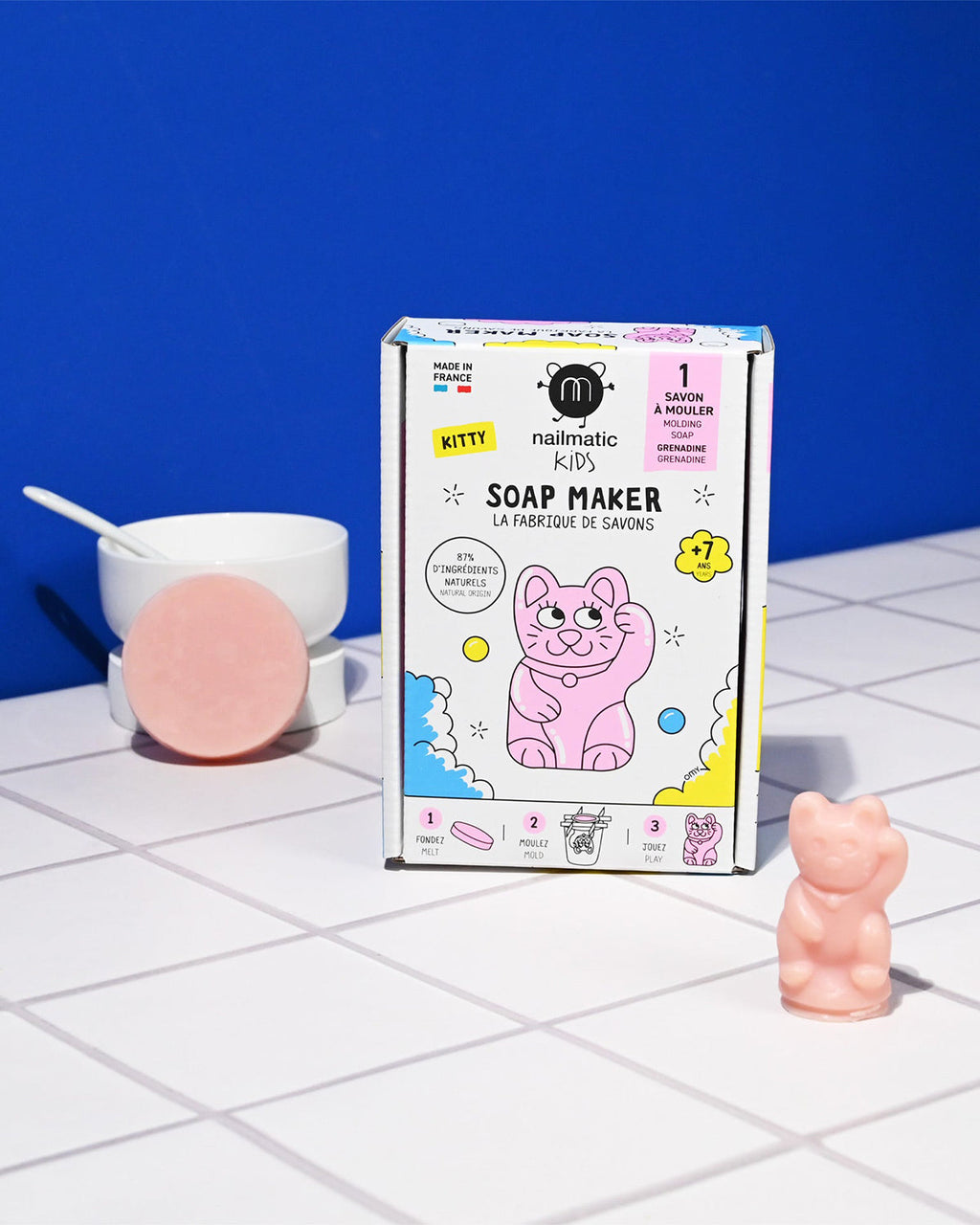 Nailmatic Soap Maker Kit for Kids KITTY | Playroom Avenue