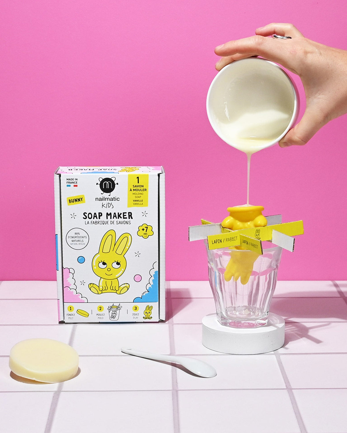 Nailmatic Soap Maker Kit for Kids BUNNY | Playroom Avenue