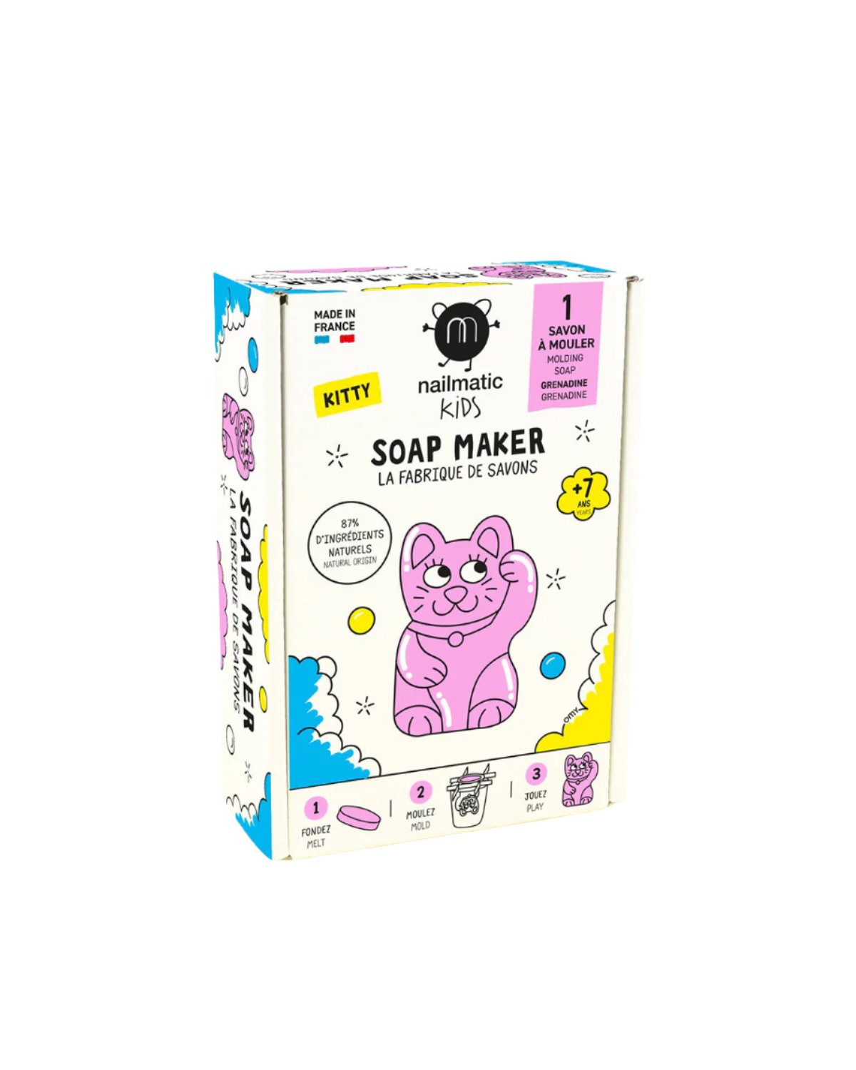 Nailmatic Soap Maker Kit for Kids KITTY | Playroom Avenue