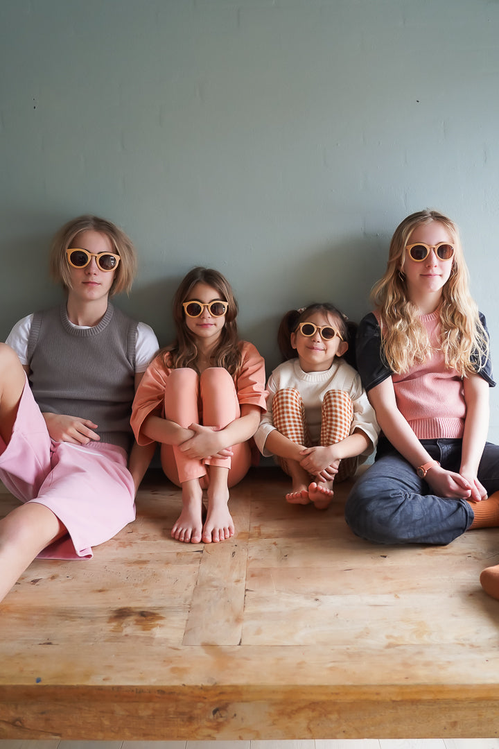 GRECH & CO. Classic | Sustainable Sunglasses | Plant-Based Bendable Polarized - Teen | 9-15 Y