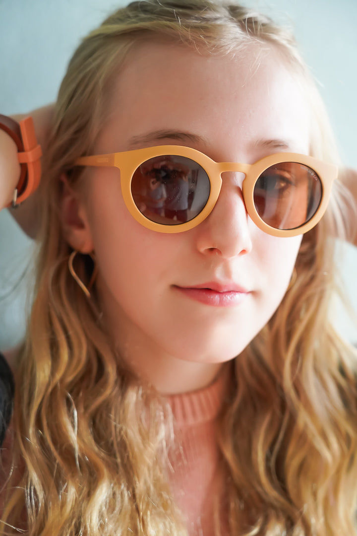 GRECH & CO. Classic | Sustainable Sunglasses | Plant-Based Bendable Polarized - Teen | 9-15 Y