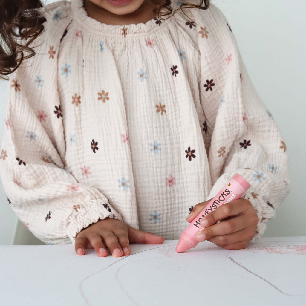 Honeysticks Beeswax Crayons Super Jumbos 7pk | Playroom Avenue