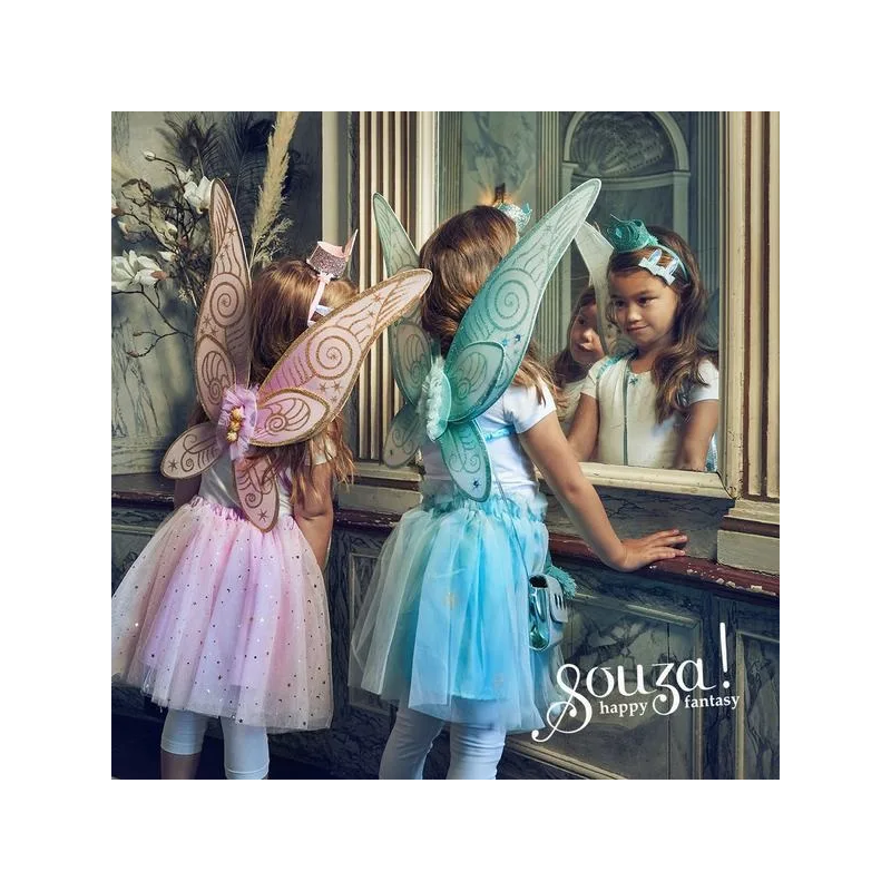 Souza Angelina Fairy Costume – Skirt and Wings Set (mint green) | Playroom Avenue