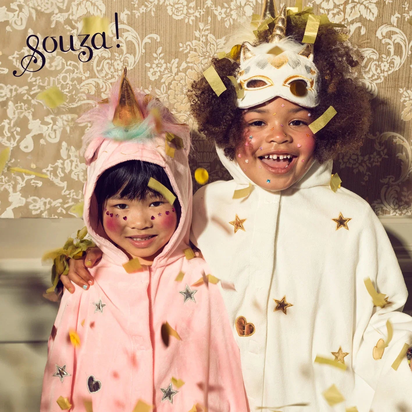 Souza Unicorn Costume Cape for Kids (pink) | Playroom Avenue