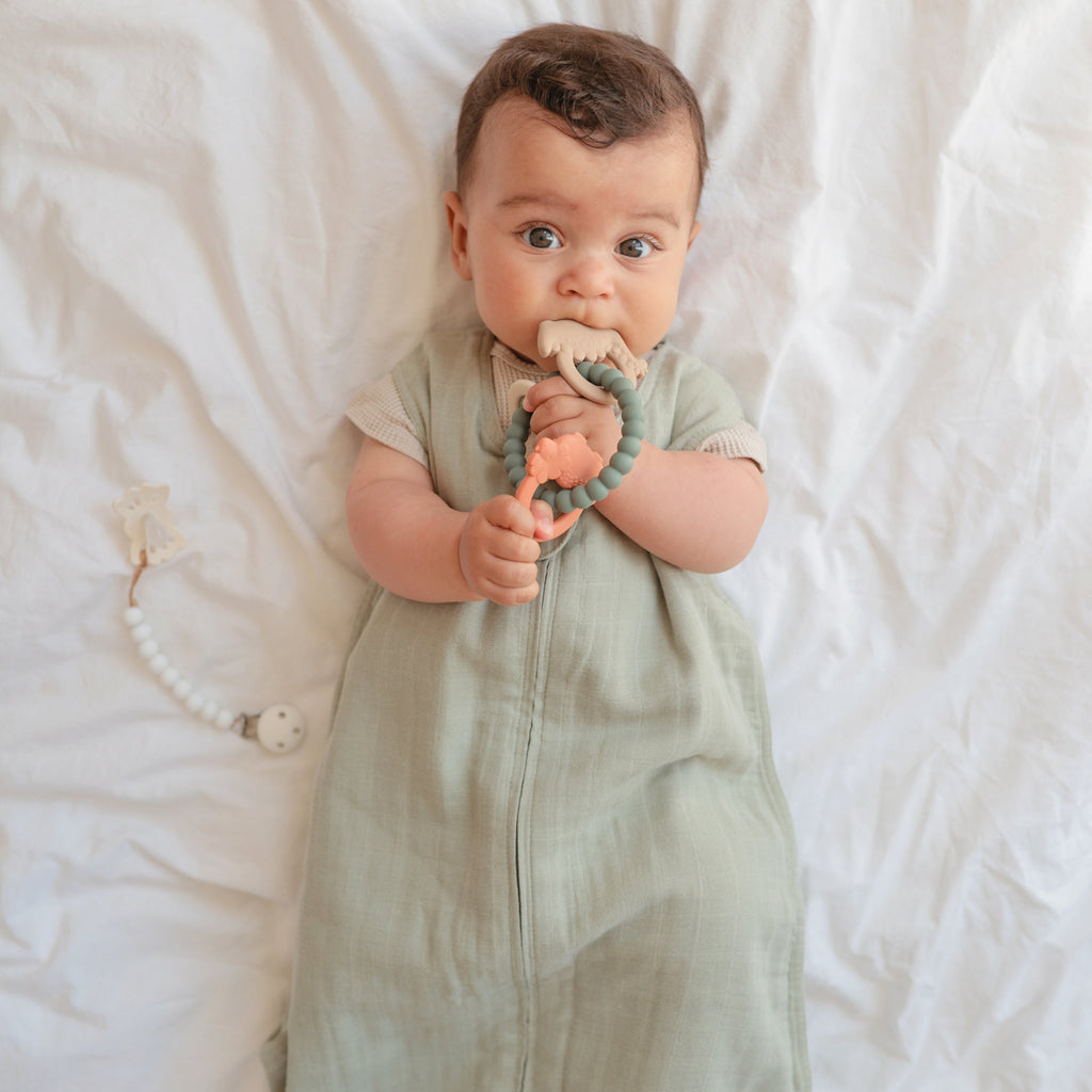 Mushie Teething Ring | Playroom Avenue