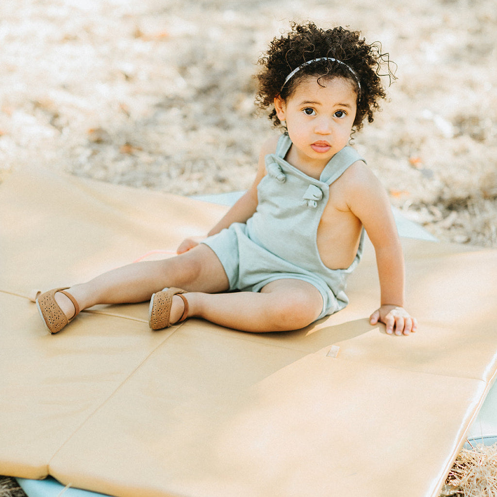 Toki Kids Sand Vegan Leather Mat - Playroom Avenue