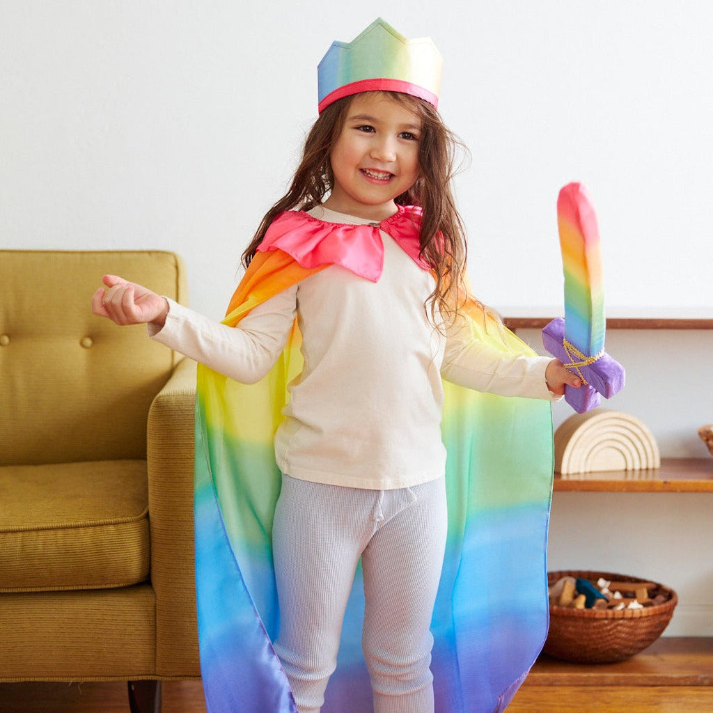 Sarah's Silks Rainbow Crown | Playroom Avenue