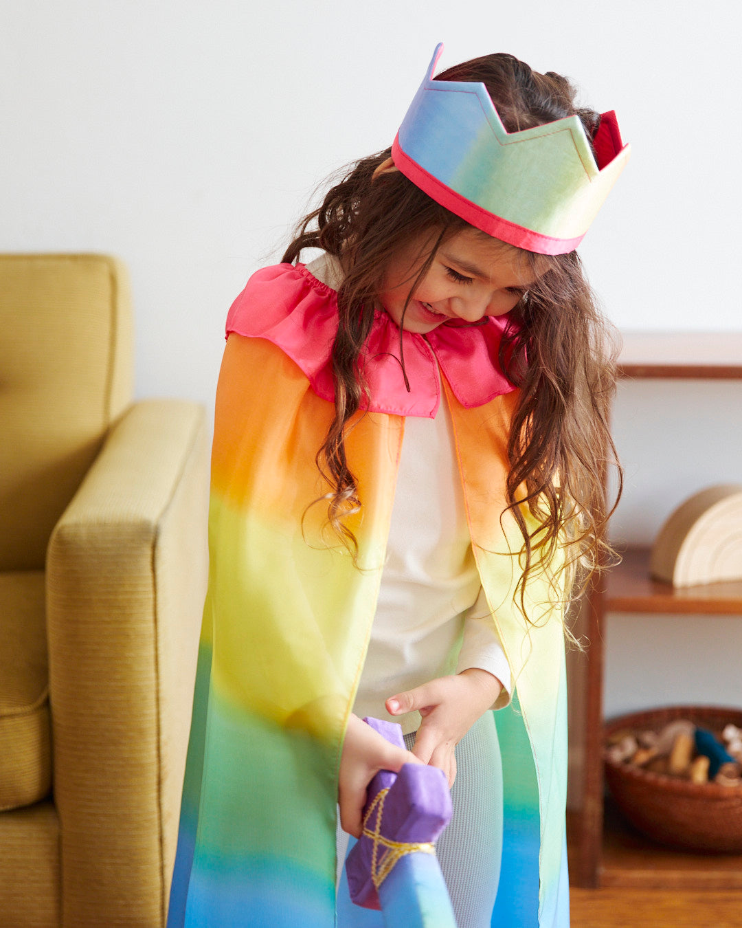 Sarah's Silks Rainbow Cape | Playroom Avenue