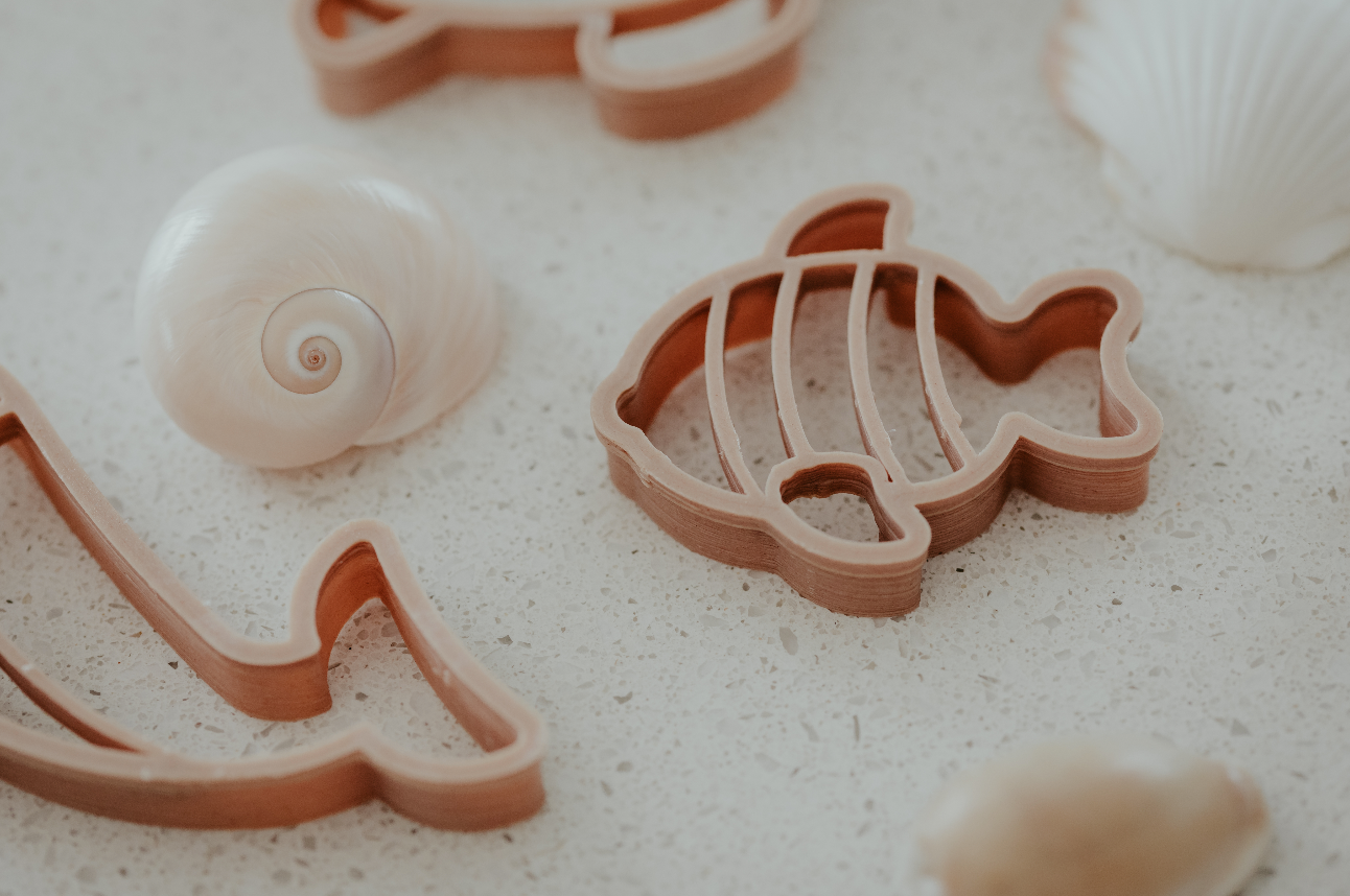 Under The Sea Mini Dough Cutter Set (6 pieces) | Playroom Avenue