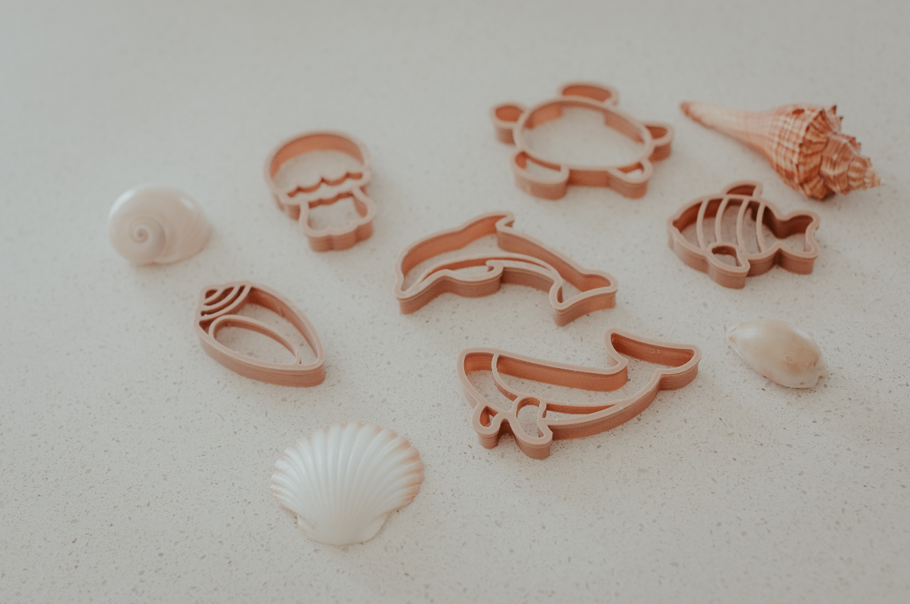Under The Sea Mini Dough Cutter Set (6 pieces) | Playroom Avenue