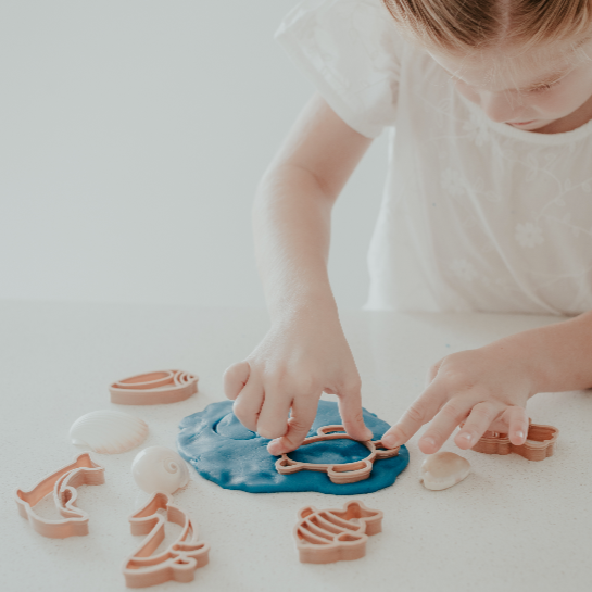 Under The Sea Mini Dough Cutter Set (6 pieces) | Playroom Avenue