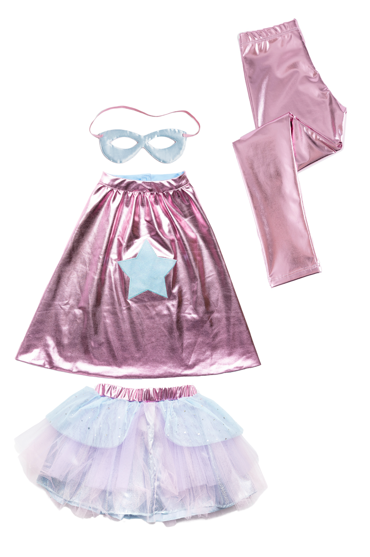 Great Pretenders Super Duper Metallic Pink Dress Up Bundle