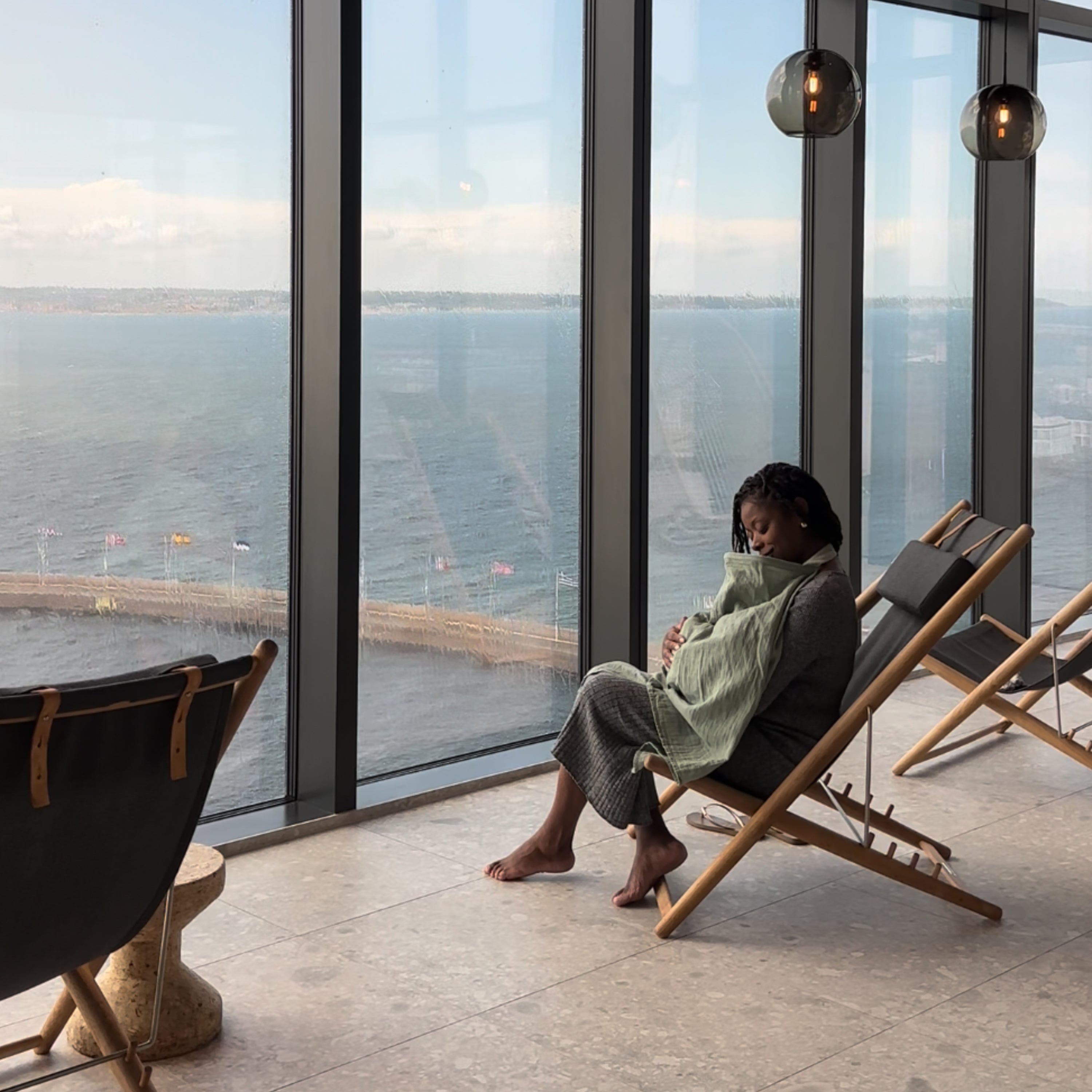 Mushie Muslin Nursing Cover | Playroom Avenue