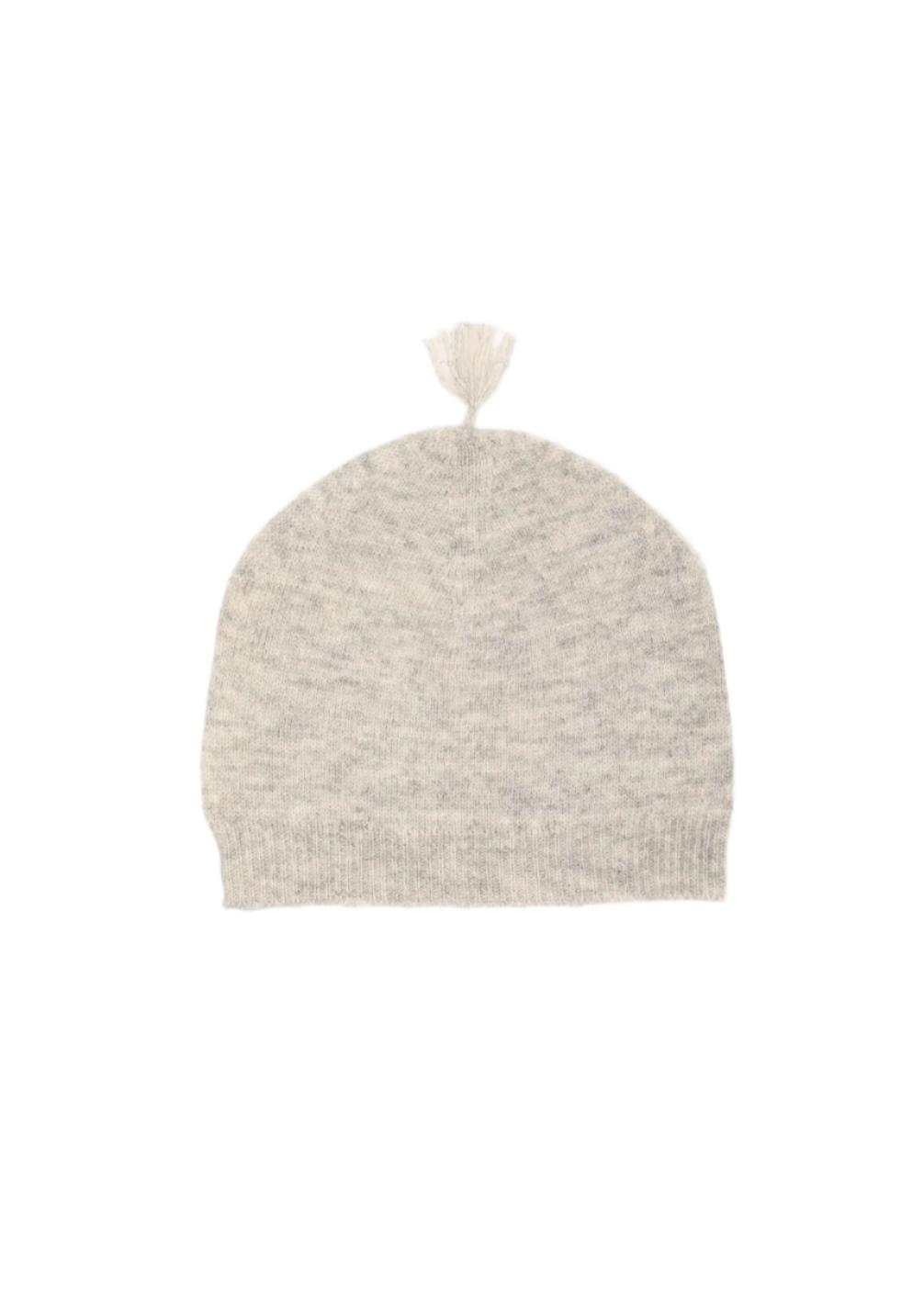 La Petit Lapin Cashmere & Merino Wool Beanie | Grey Merle | Playroom Avenue