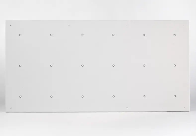 Everett & Avery Co. Rock Climbing Panels - ElevatedCore Rectangular Wood Modular Panel All-White | Playroom Avenue