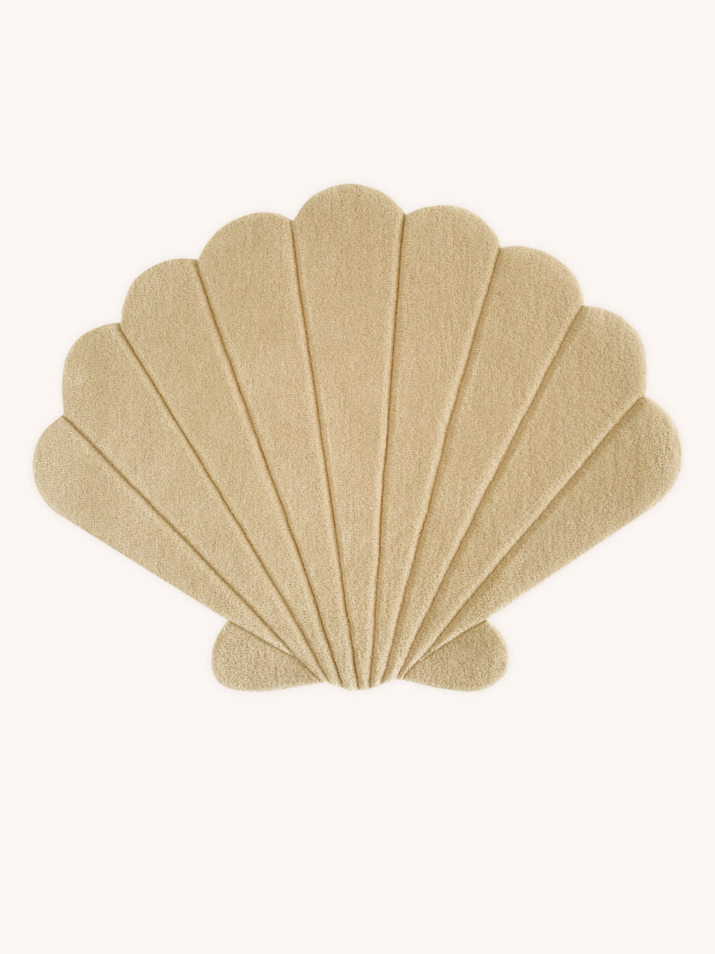 Maison Deux Rug SHELL Sand 3.3 x 2.6 ft | Playroom Avenue