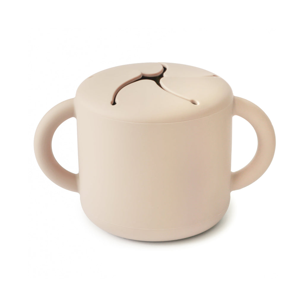 Mushie Snack Cup Shifting Sand | Playroom Avenue