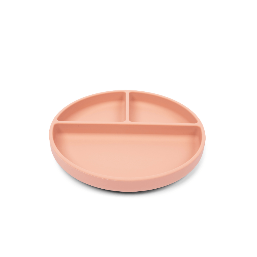 bug + bean kids Silicone Suction Plate with Lid | Playroom Avenue