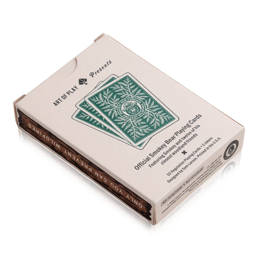 Art of Play Smokey Bear Playing Cards