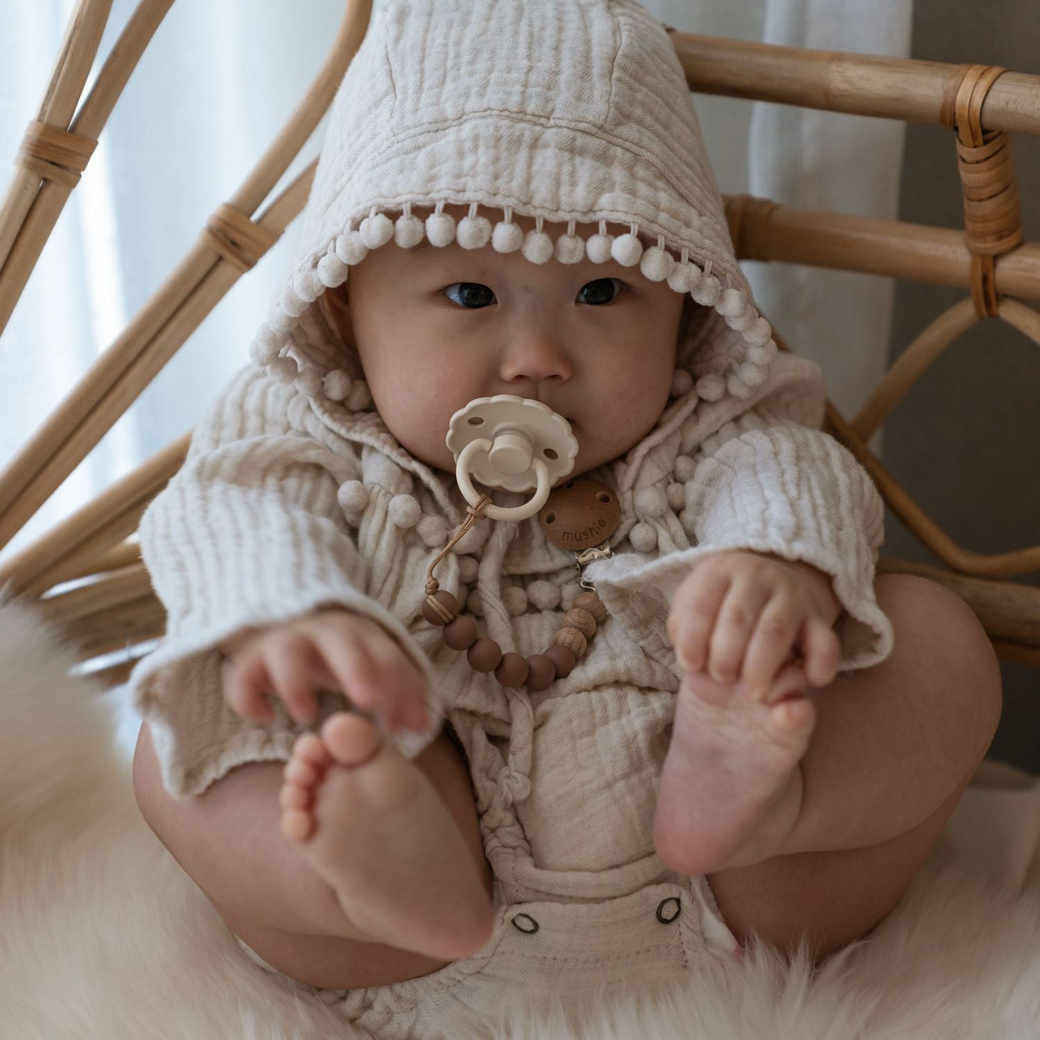 FRIGG Silicone Pacifier 4-Pack | Playroom Avenue