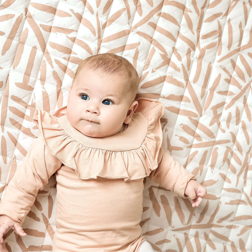 Toddlekind Snuggle Mat | Leaves - Sea Shell | Playroom Avenue