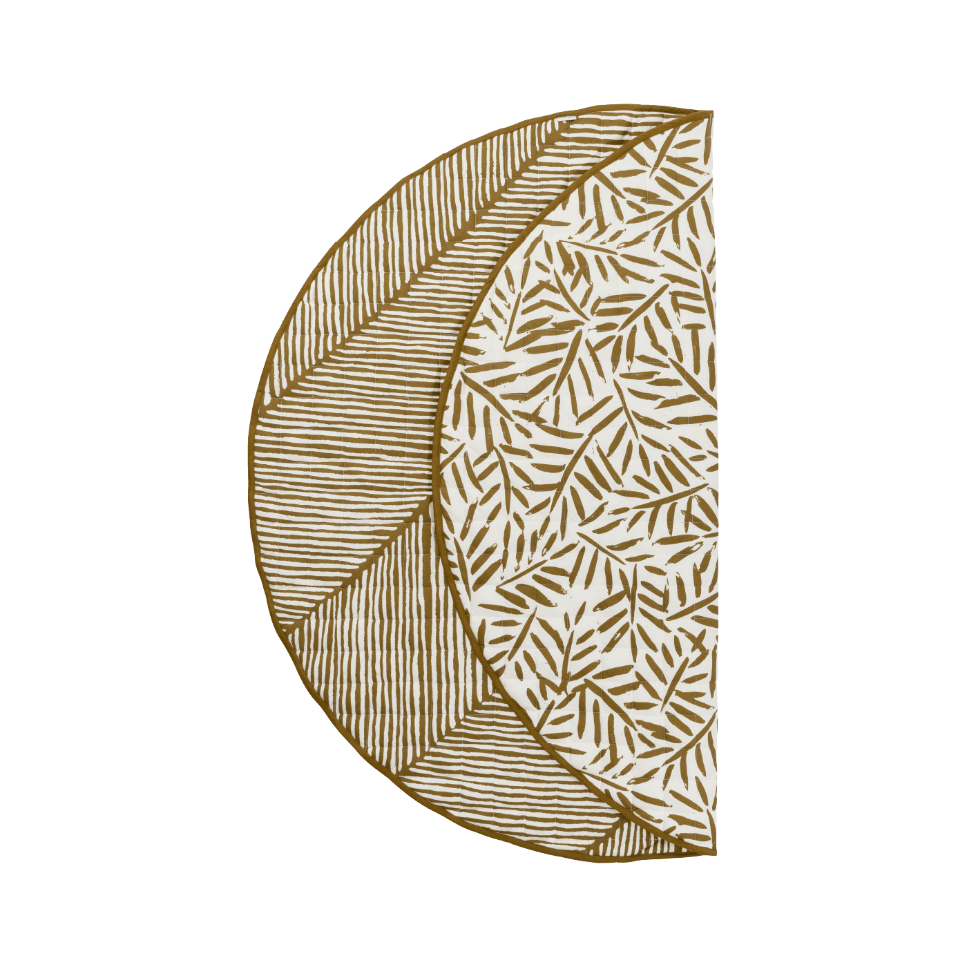 Toddlekind Snuggle Mat | Leaves - Sand Castle | Playroom Avenue