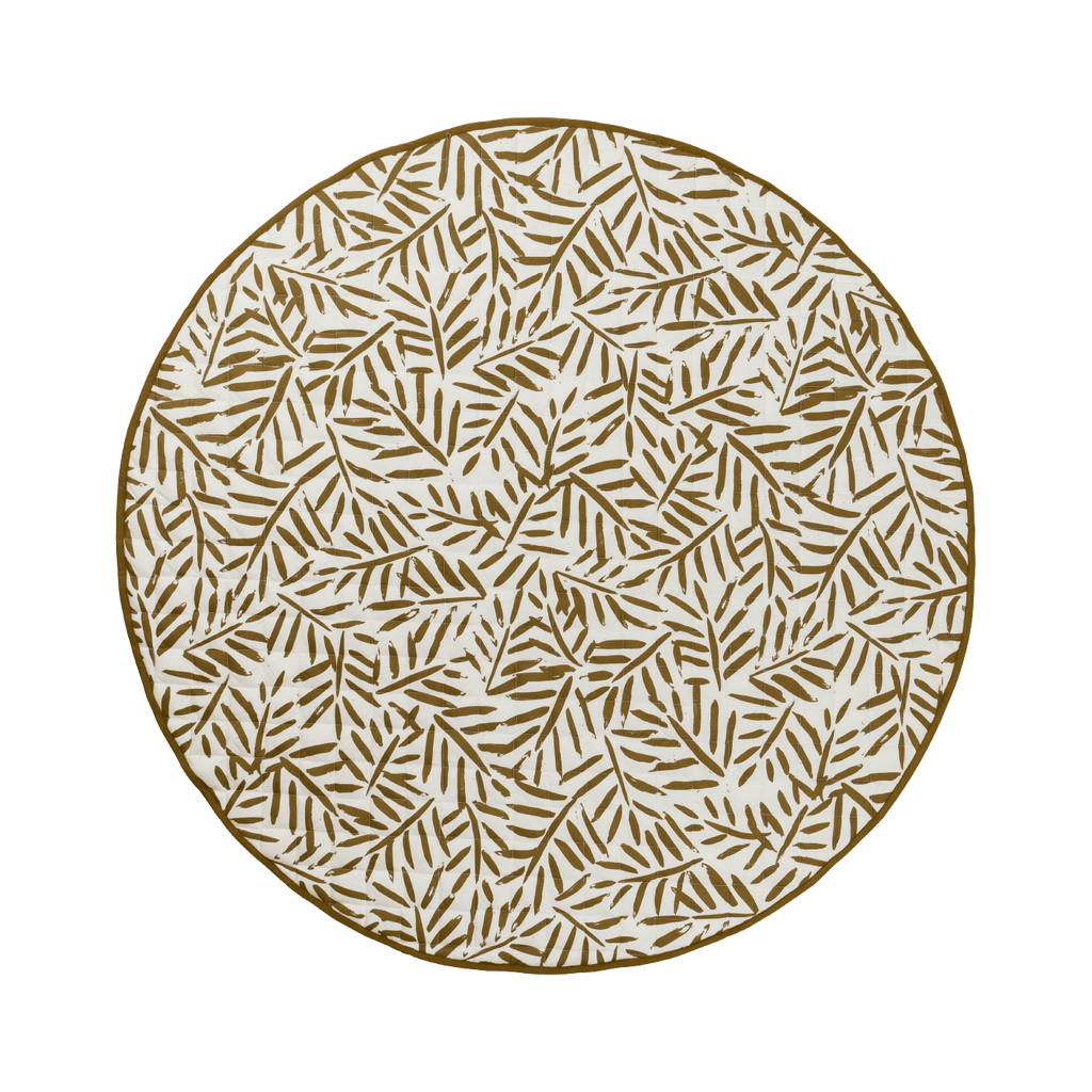 Toddlekind Snuggle Mat | Leaves - Sand Castle | Playroom Avenue