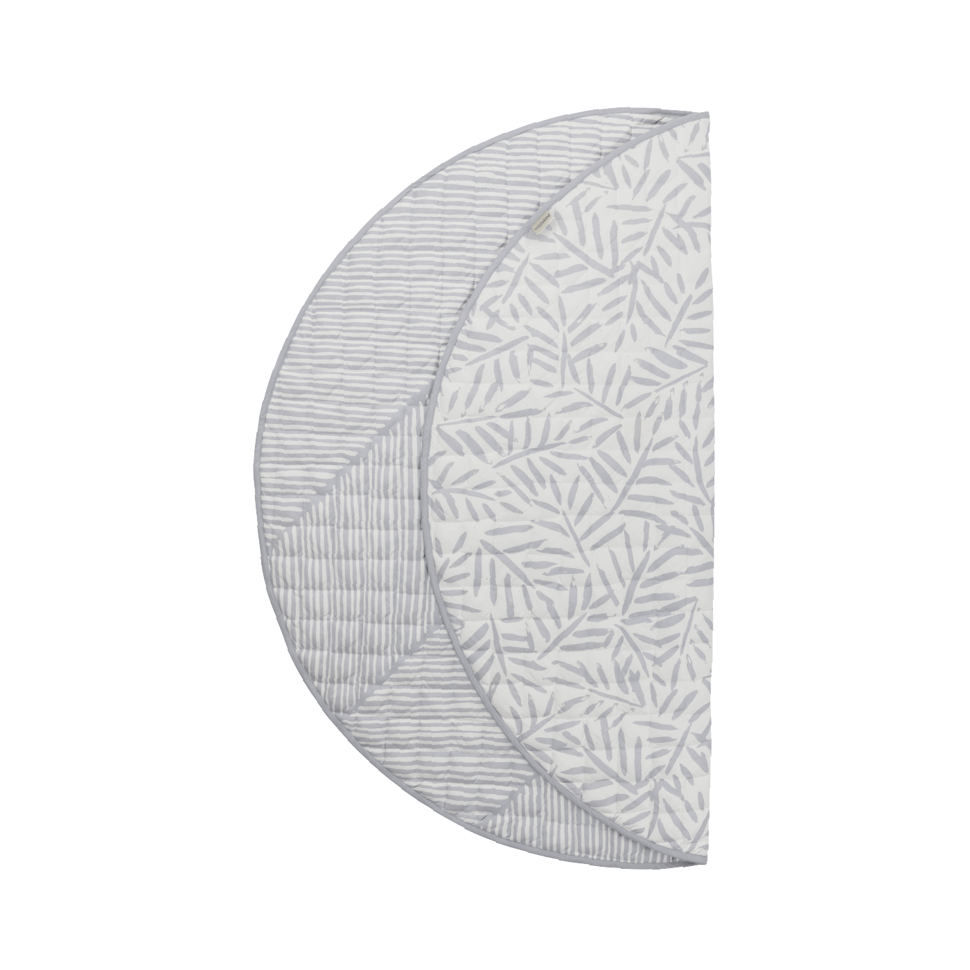 Toddlekind Snuggle Mat | Leaves - Stone | Playroom Avenue