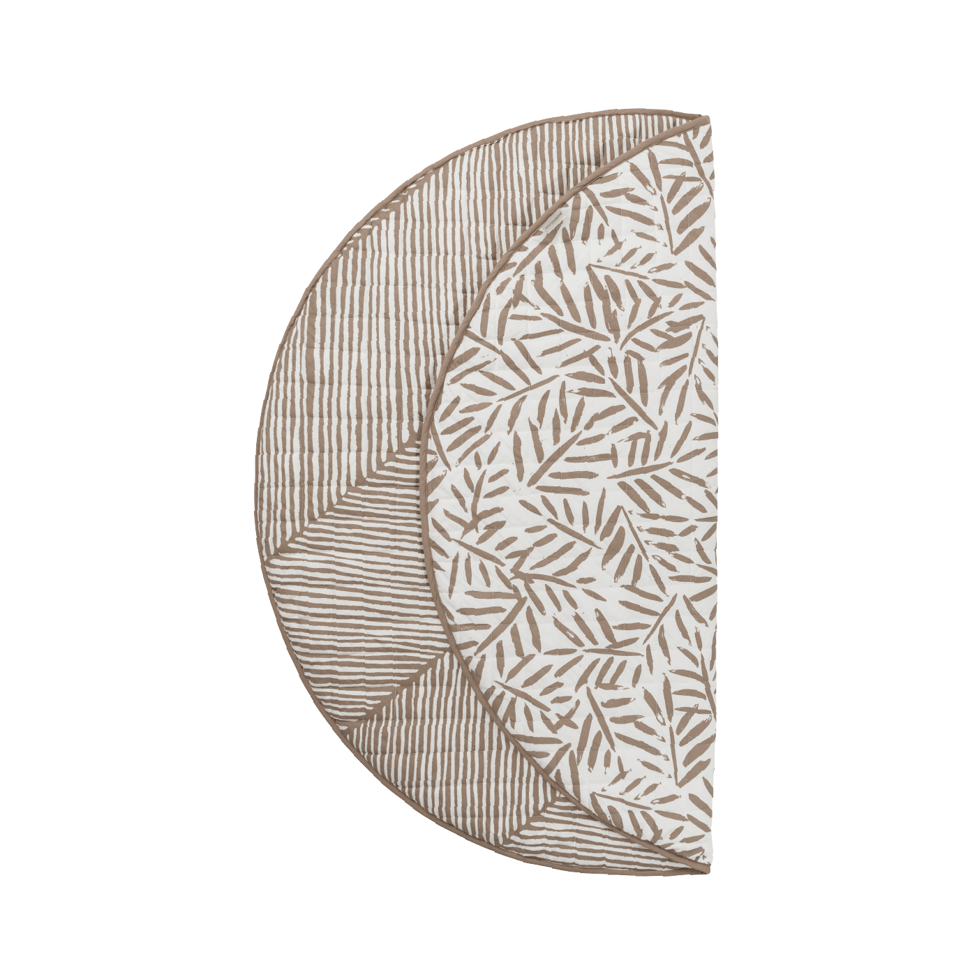 Toddlekind Snuggle Mat | Leaves - Tan | Playroom Avenue