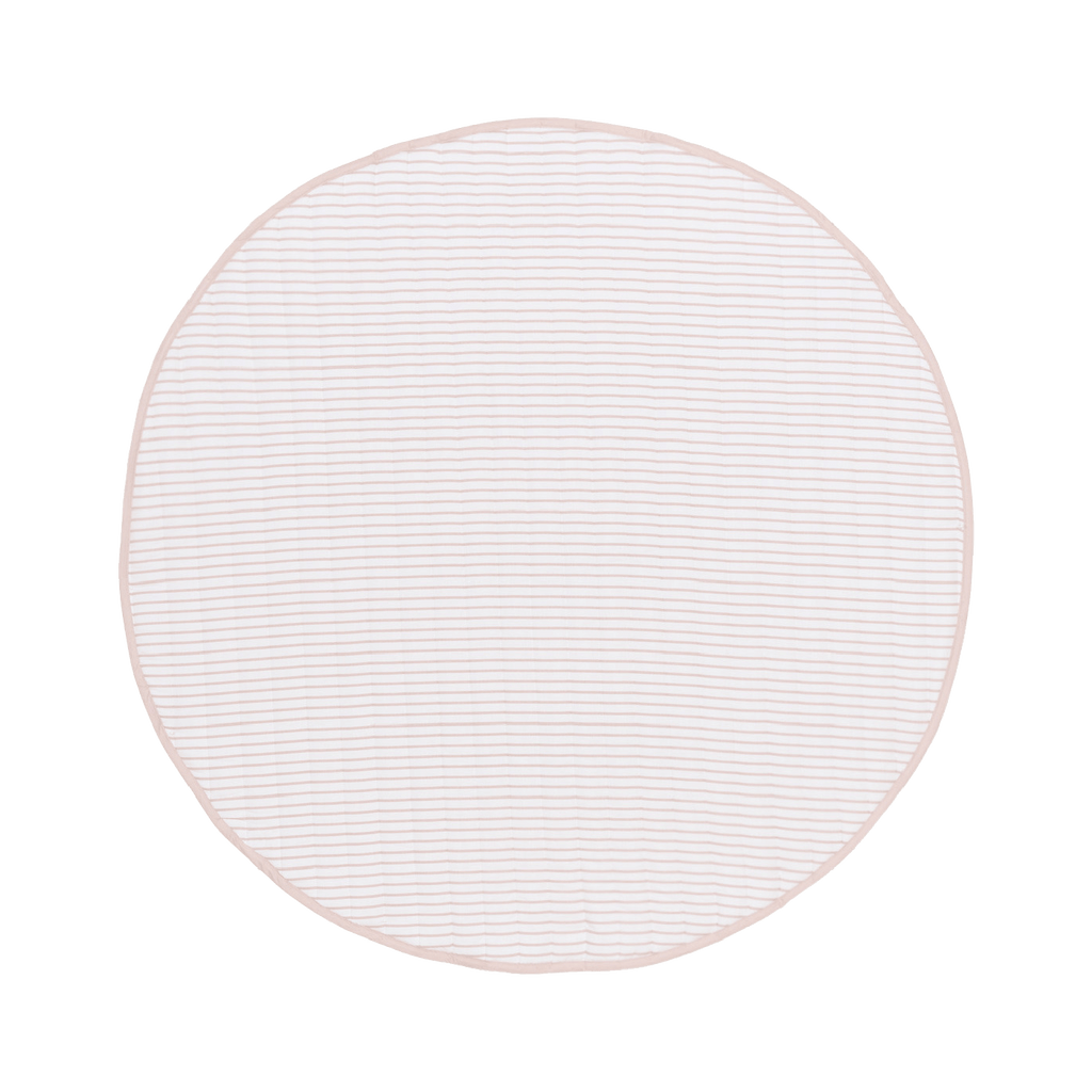 Toddlekind Snuggle Mat | Stripes - Blush | Playroom Avenue