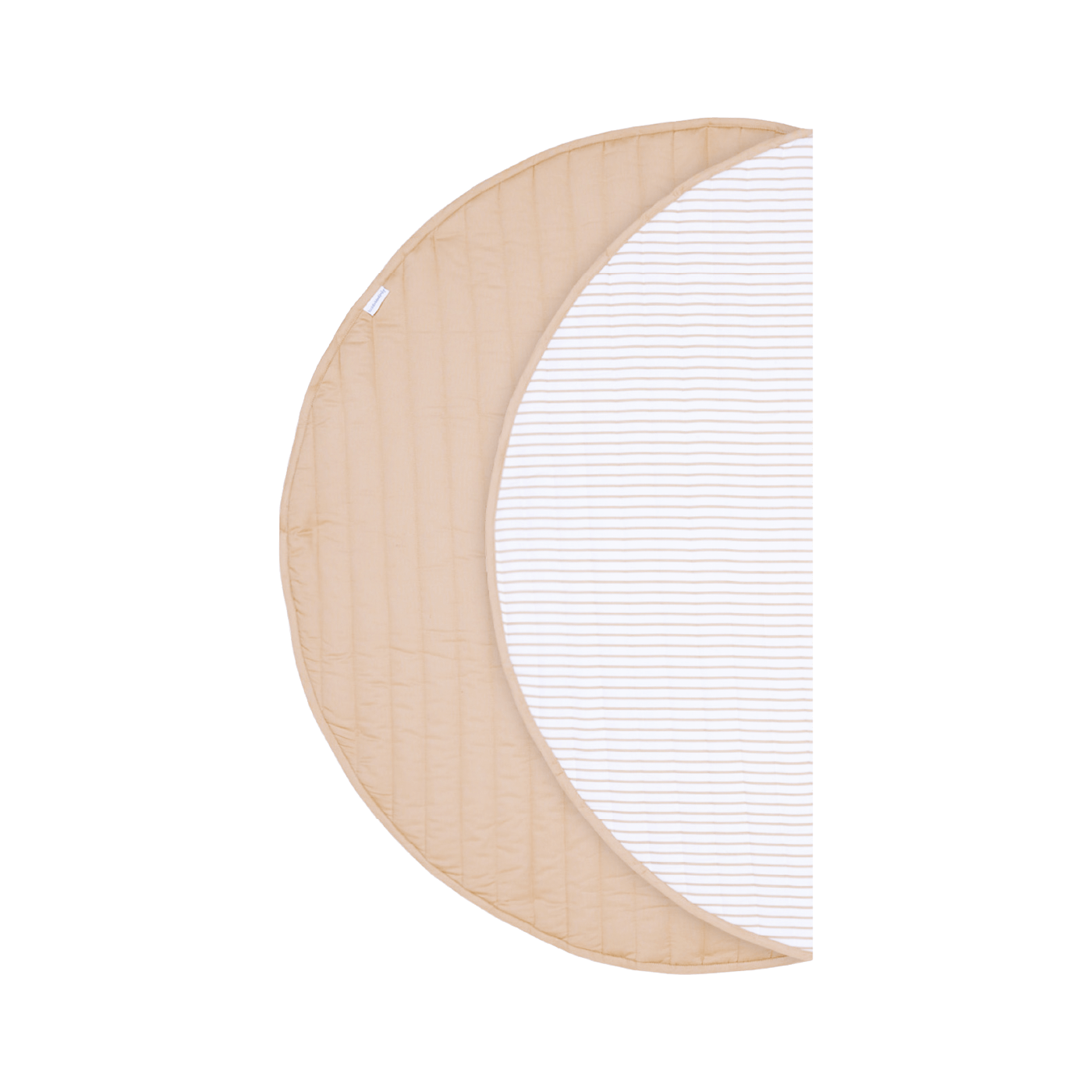 Toddlekind Snuggle Mat | Stripes - Sandstone | Playroom Avenue